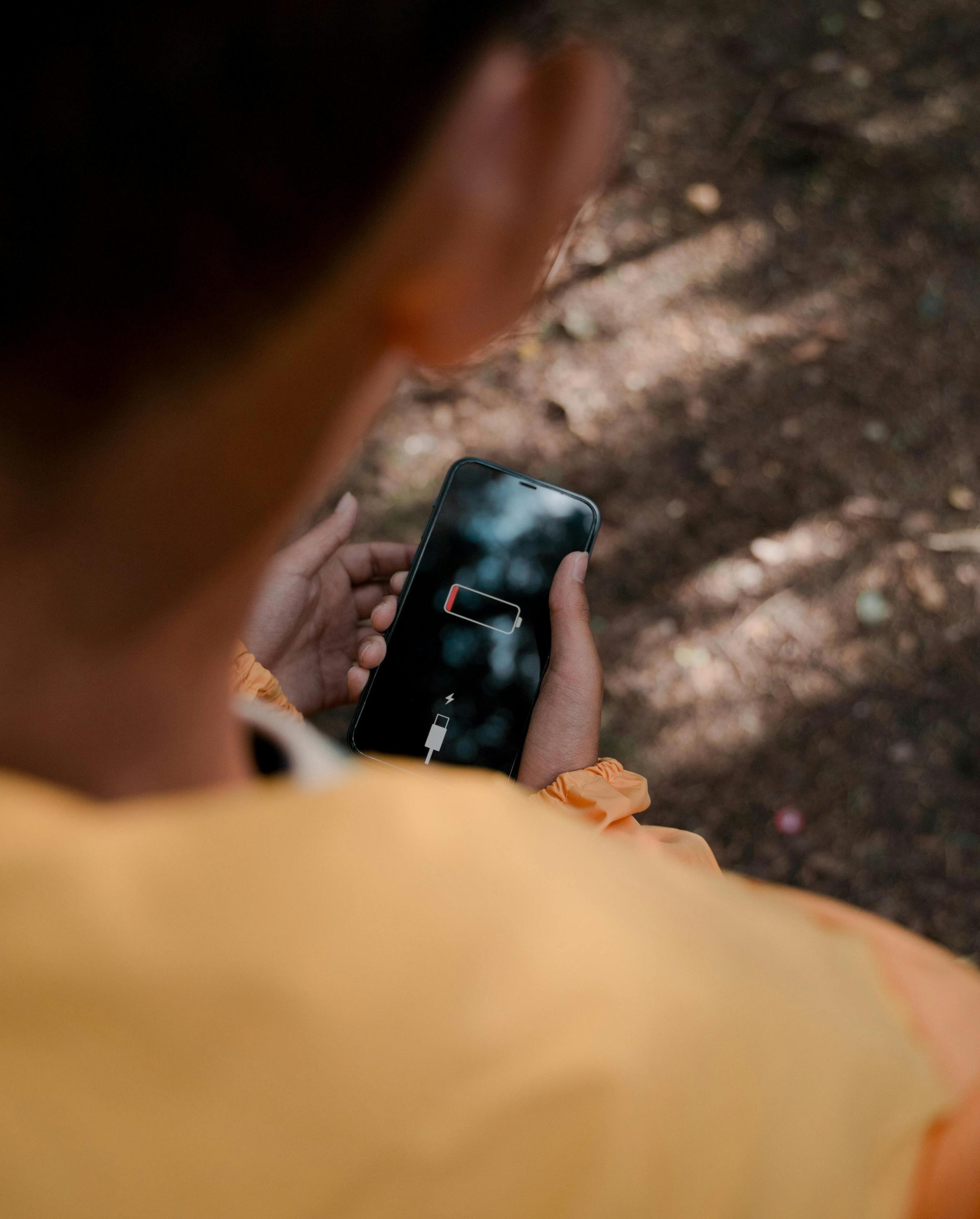 Batterie smartphone morte