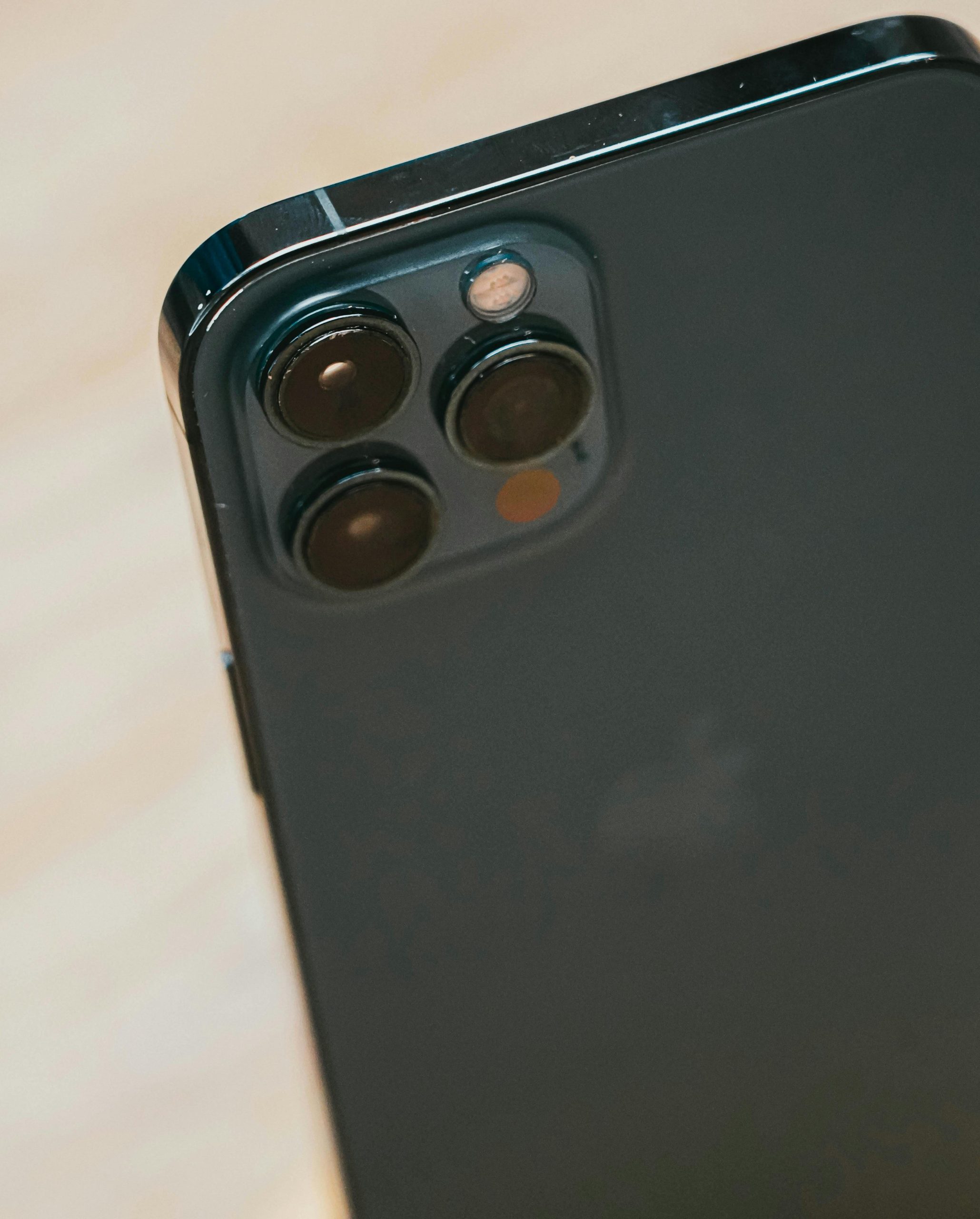 Caméra smartphone cassée